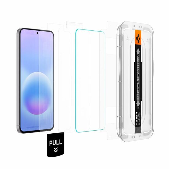 Spigen Glas.tR EZ Fit Pro HD Galaxy A57 screenprotector 2 pack