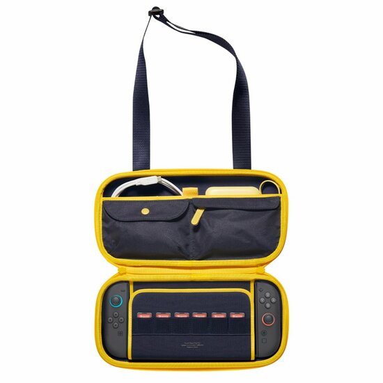 Spigen Nano Pop Pro Pouch voor Nintendo Switch 2 hoesje blueberry