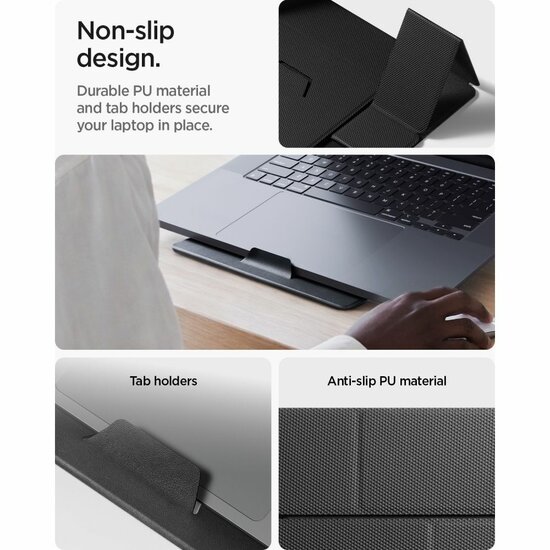 Spigen LD201-S8 SlimFold opvouwbare laptop stand