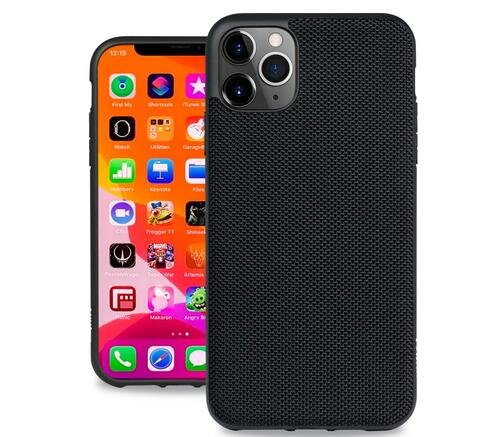 Evutec Nylon iPhone 11 Pro Max hoes Zwart