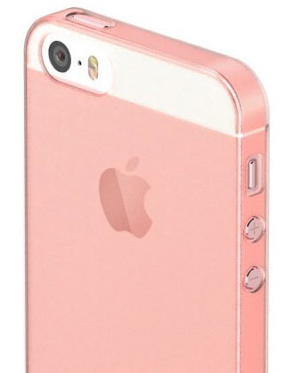 SwitchEasy Nude iPhone SE case Rose Gold