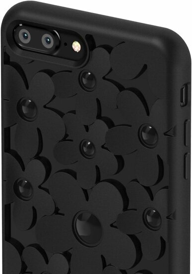 SwitchEasy Fleur iPhone 7 Plus hoesje Zwart