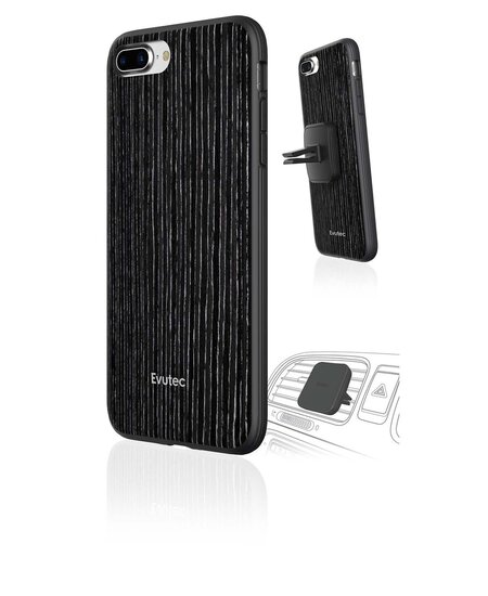 Evutec Aer Wood iPhone 7 Plus hoes Black Apricot