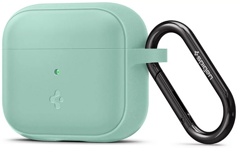 Spigen Silicone Fit AirPods 3 hoesje Groen