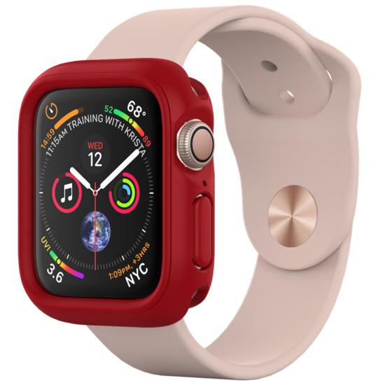 Rhinoshield CrashGuard NX Apple Watch 44 mm hoesje Rood