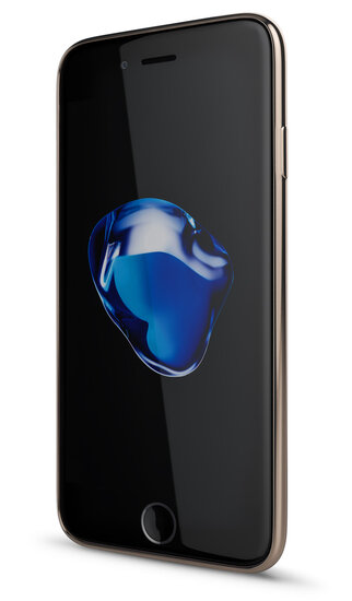 Be Hello Chrome Gel iPhone 7 hoesje Gold