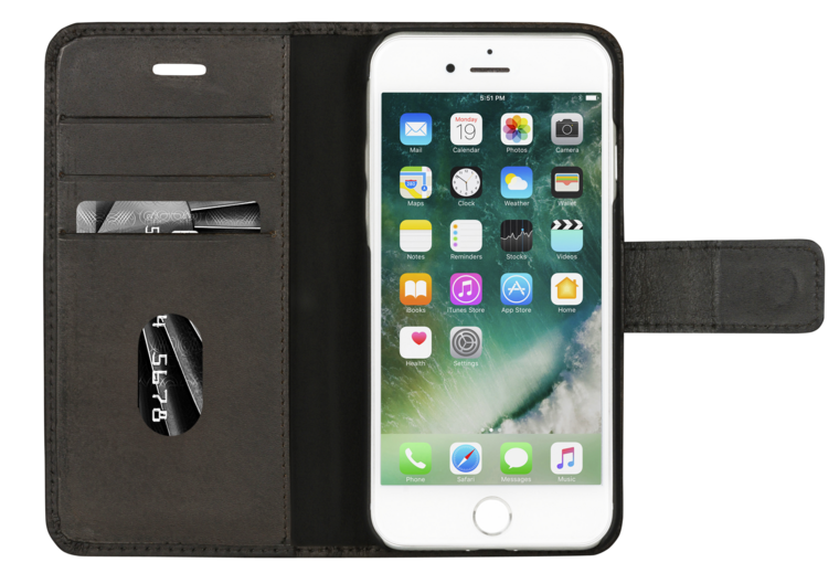 dbramante1928 Bernstorff iPhone SE 2022 / 2020 / 8 / 7 hoesje Donkerbruin