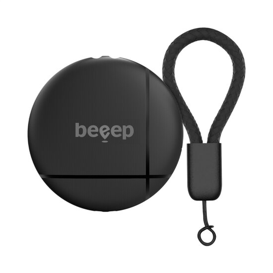 Beeep BeTag Find My Tracker 1 pack zwart