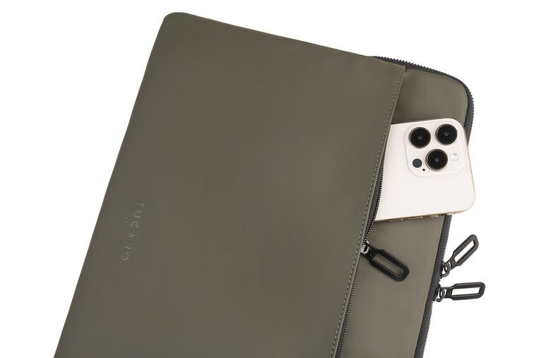 Tucano Gomma MacBook 14 / 15 inch sleeve groen