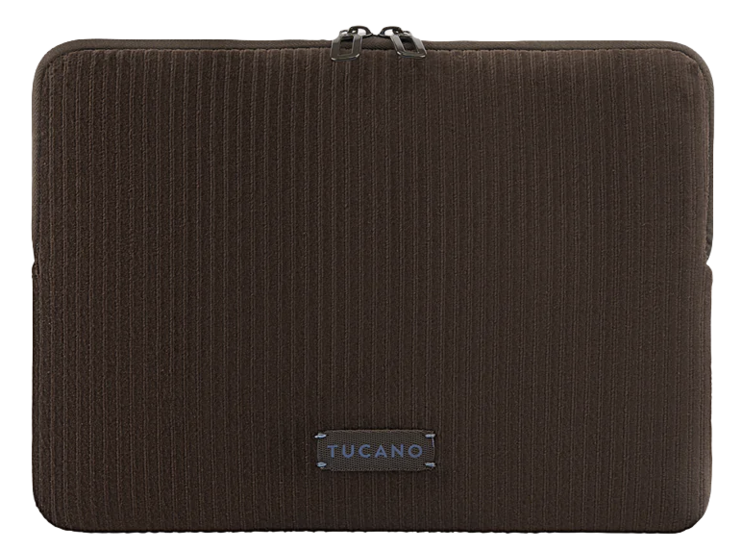 Tucano Velluto MacBook 13 inch sleeve bruin