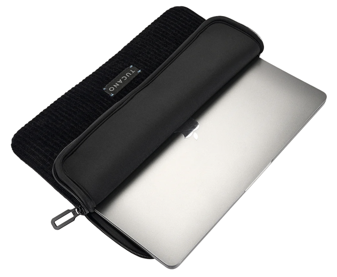 Tucano Velluto MacBook Pro 14 inch&nbsp;sleeve zwart