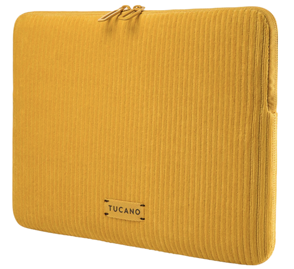 Tucano Velluto MacBook Pro 14 inch&nbsp;sleeve geel