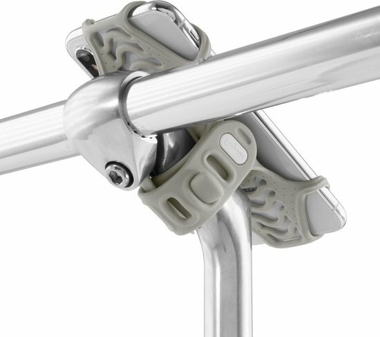 Bone Bike Tie Pro 2 universele telefoon fietshouder Grijs