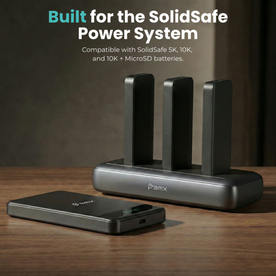 BMX SolidSafe 3 bay oplaaddock
