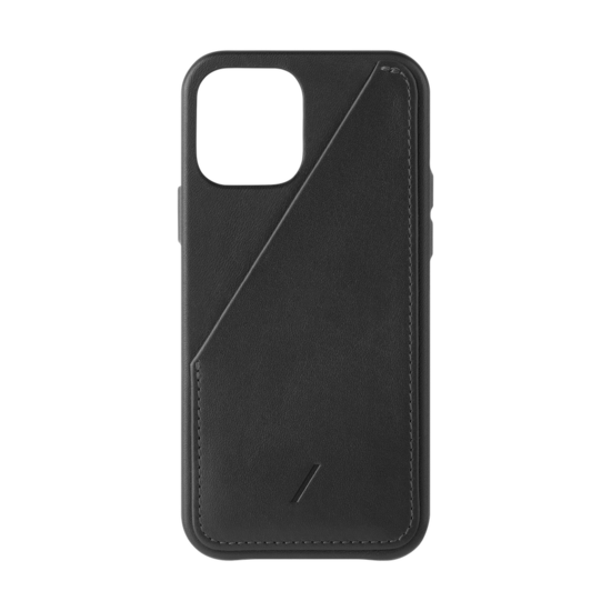 Native Union Clic Card iPhone 12 mini hoesje Zwart