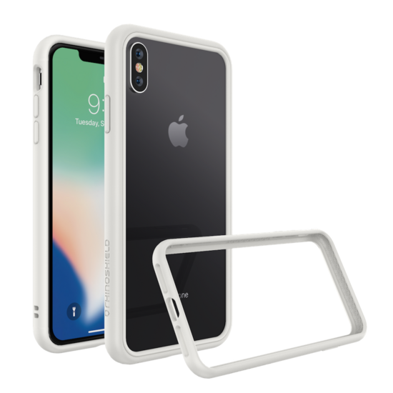 RhinoShield CrashGuard NX iPhone XS Max bumper hoesje Wit