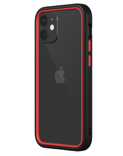 Rhinoshield CrashGuard NX iPhone 12 mini hoesje Zwart / Rood