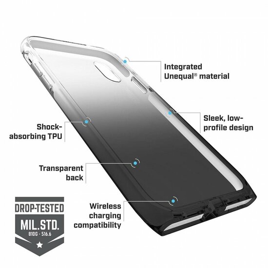 BodyGuardz Harmony iPhone XS Max hoesje Zwart