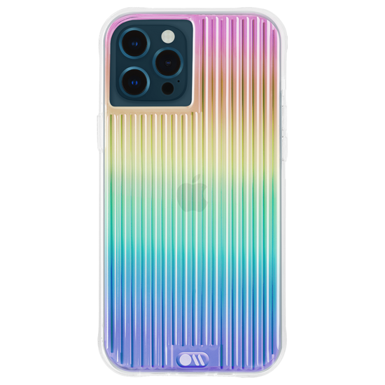 Case-Mate Tough Groove iPhone 12 Pro Max hoesje Iridescent