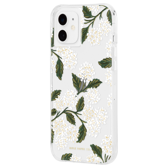 Case-Mate Rifle Paper iPhone 12 mini hoesje Hydrangea