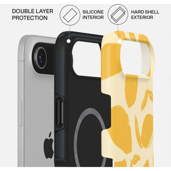 Burga Tough MagSafe iPhone Air hoesje lemon tart