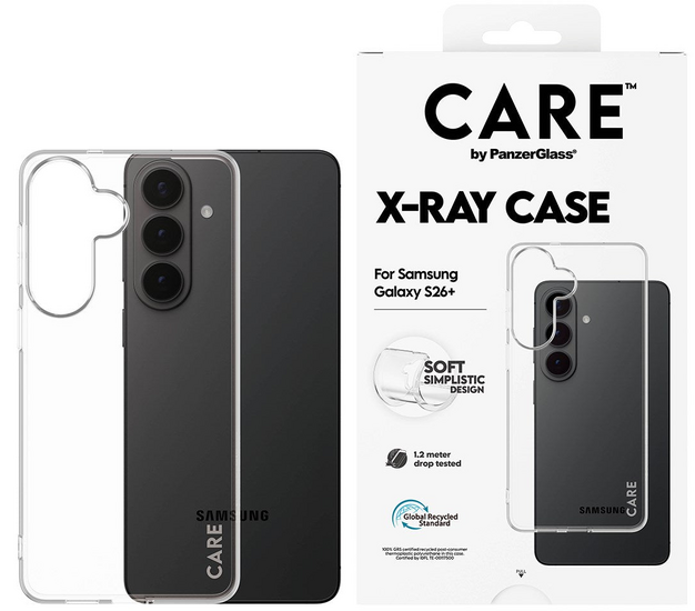 PanzerGlass CARE X-Ray Galaxy S26+ Plus hoesje transparant