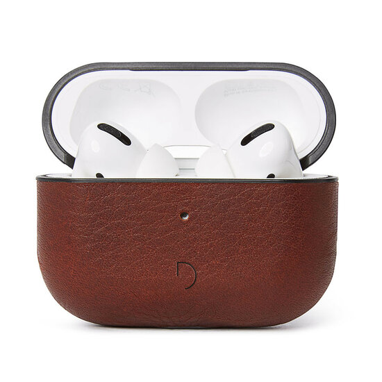 Decoded Leather AirPods Pro hoesje Bruin