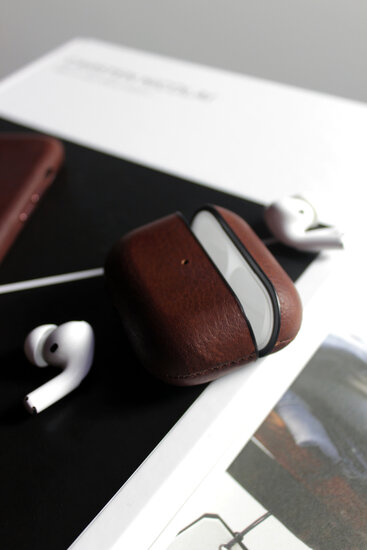 Decoded Leather AirPods Pro hoesje Bruin