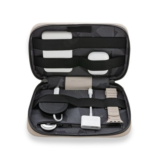 Decoded Accessory Bag tech organizer Grijs