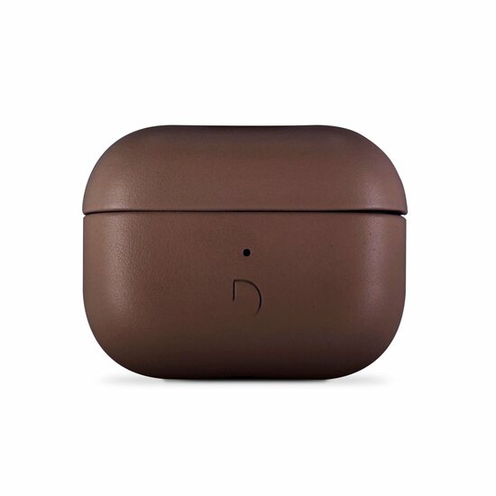 Decoded leren AirPods Pro 2 hoesje bruin