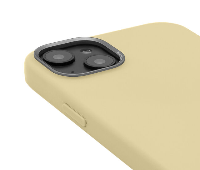 Decoded siliconen MagSafe iPhone 14 Plus hoesje geel