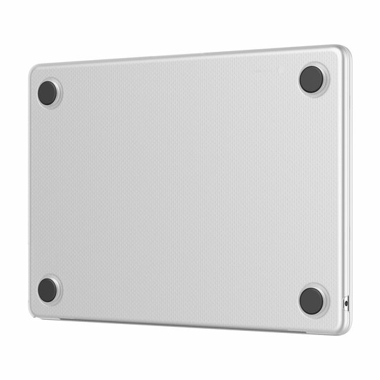 Decoded Recycled Frame MacBook Air 13 inch M1 hardshell transparant