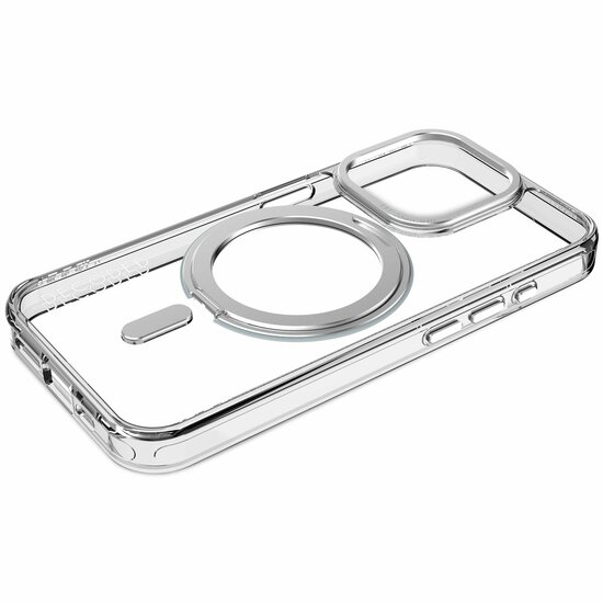 Decoded Loop Stand MagSafe iPhone 15 Pro hoesje transparant