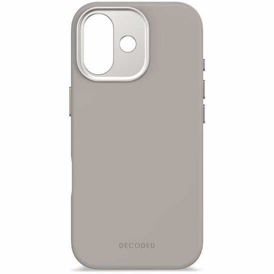 Decoded Silicone iPhone 17 hoesje beige