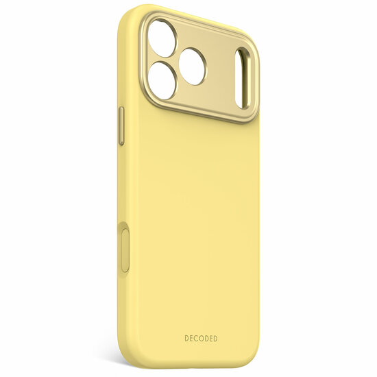 Decoded Silicone iPhone 17 Pro Max hoesje geel