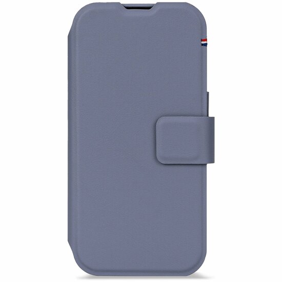 Decoded Textured Silicone 2 in 1 Wallet iPhone Air hoesje blauw
