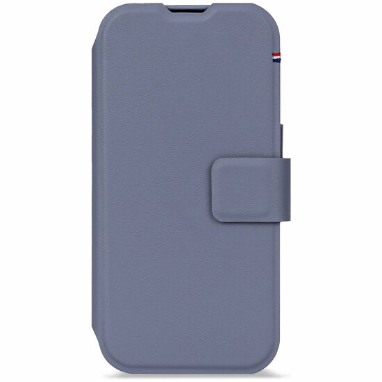 Decoded Textured Silicone 2 in 1 Wallet iPhone 17 hoesje blauw