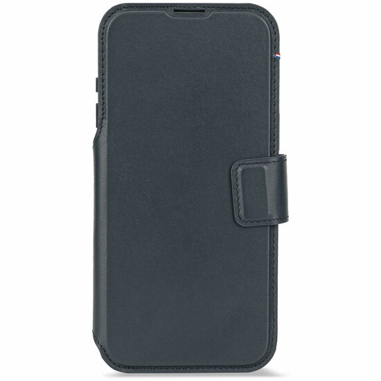 Decoded Leather Detachable 2 in 1&nbsp;Wallet iPhone 17 Pro hoesje navy