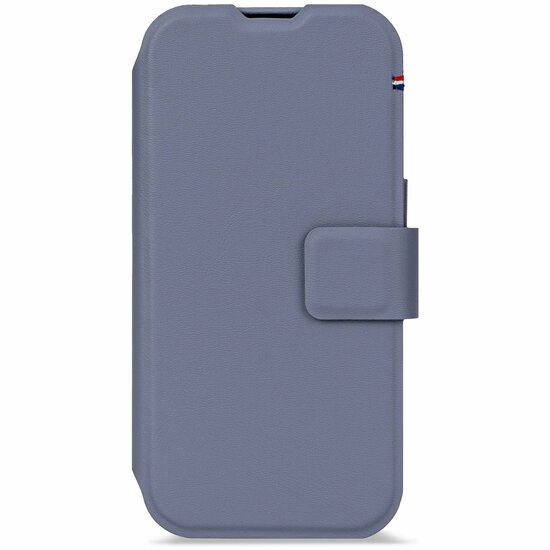 Decoded Textured Silicone 2 in 1 Wallet iPhone 17 Pro Max hoesje blauw