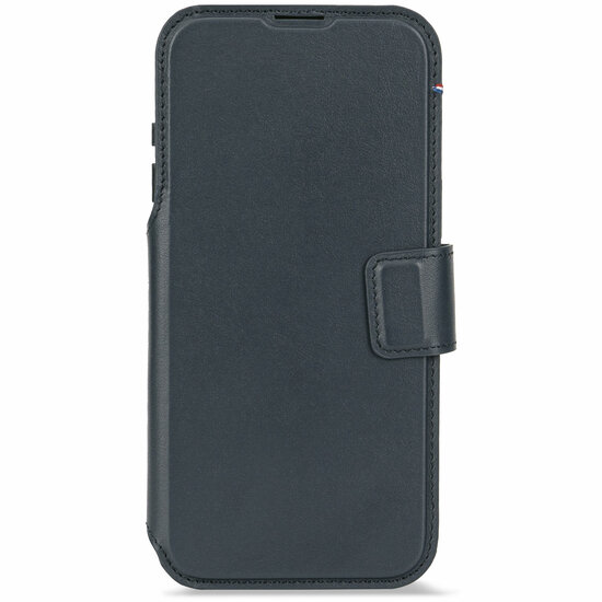 Decoded Leather Detachable 2 in 1&nbsp;Wallet iPhone 17 Pro Max hoesje navy