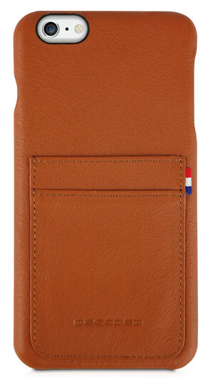 Decoded Leather Backcover iPhone 6/6S Plus Brown