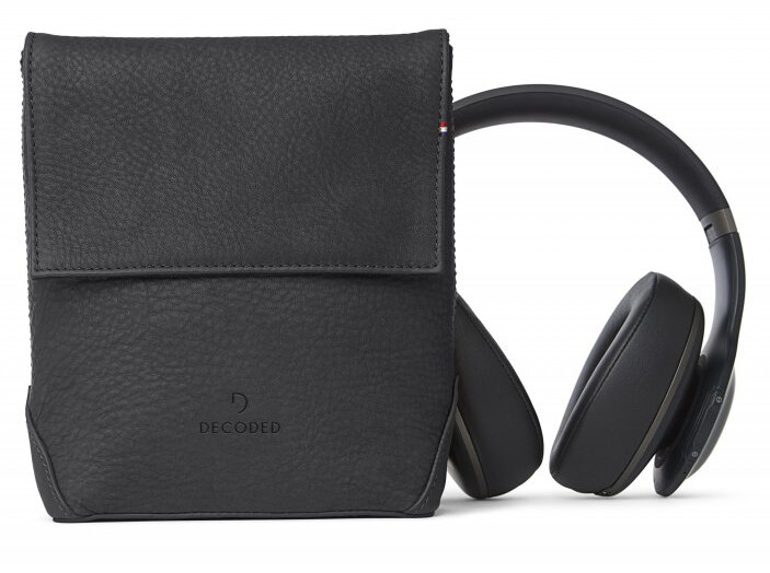 Decoded Leather Travel Pouch Pouch Zwart