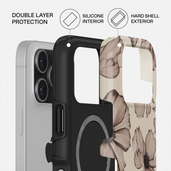 Burga Tough MagSafe iPhone 17 Pro hoesje barely yours