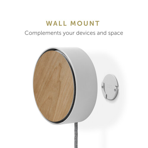 Native Union Eclipse Wood USB oplaadstation Wit