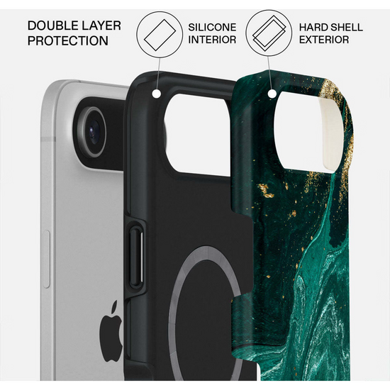 Burga Tough MagSafe iPhone Air hoesje emerald pool