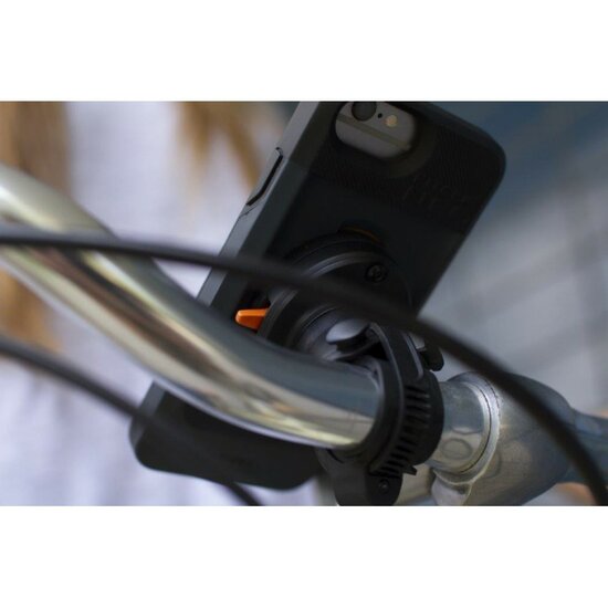 Tigra FitClic Neo iPhone XS Max motorfietshouder Zwart