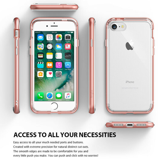 Ringke Frame iPhone 7 hoesje Black