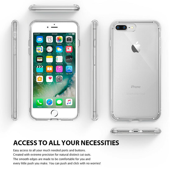 Ringke Fusion iPhone 7 Plus hoes Clear