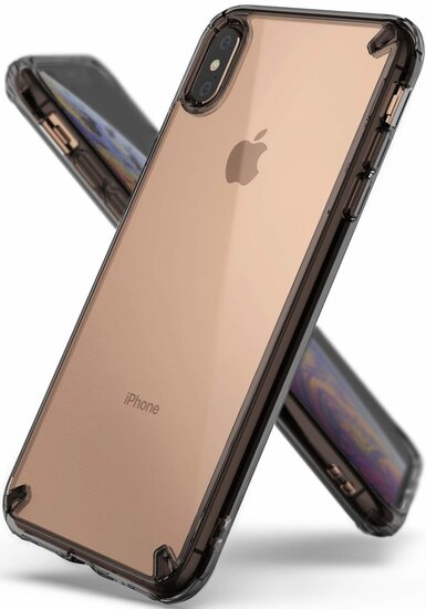 Ringke Fusion iPhone Xs Max hoesje Smoke