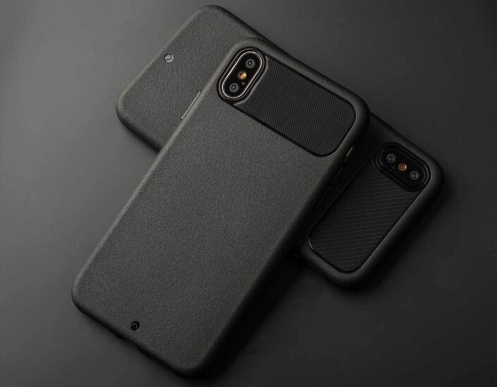 Caudabe Sheath iPhone X hoesje Zwart